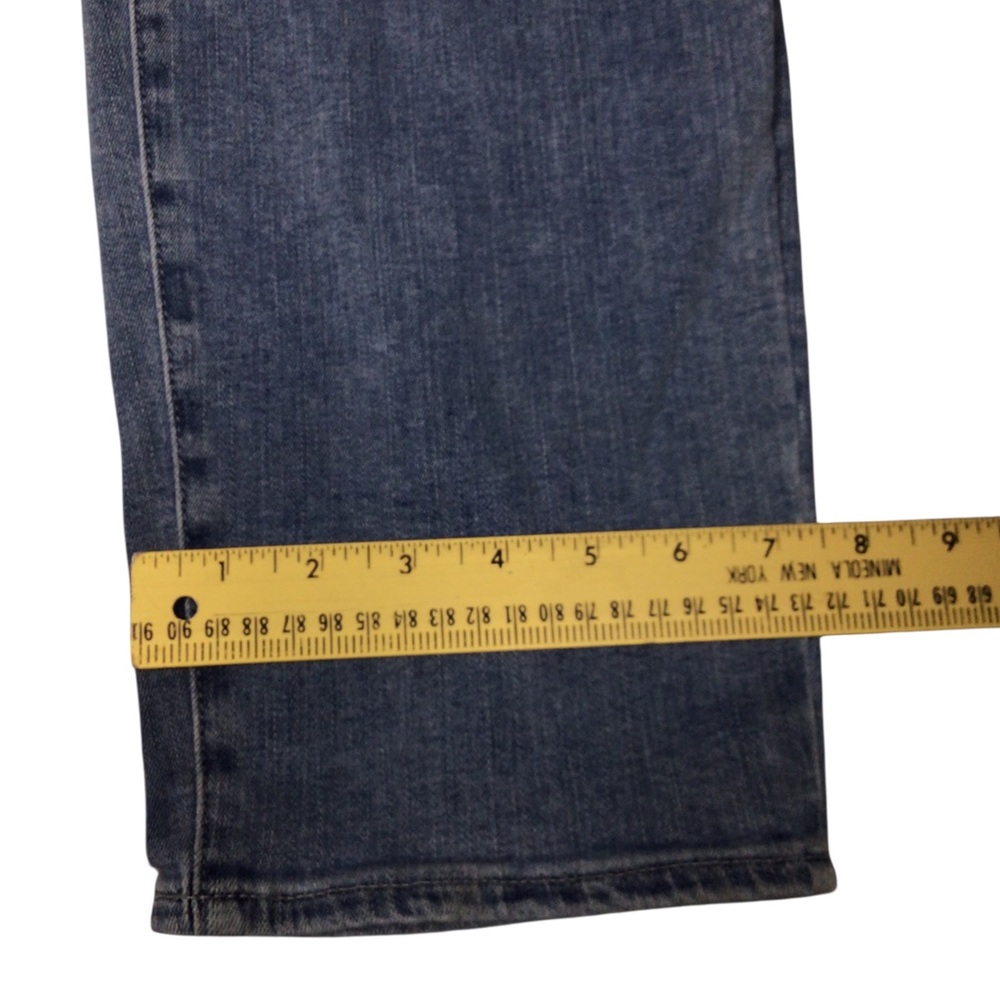 Talbots Slim Ankle Blue Curvy Women's Jeans 14 Denim Medium Wash - Picture 7 of 11